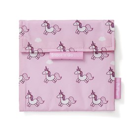 Roll'eat ® Reusable Sandwich Holder, Eco-Friendly, BPA Free, Sandwich Holder, Unicorn Snack'n'Go Duo Animals