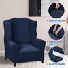 MAXIJIN Elastic Armchair Cover with Ears, 1 Piece, Jacquard Sofa