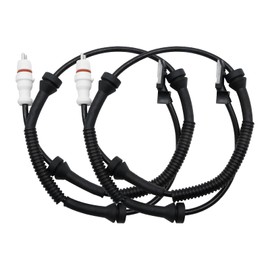 Hoypeyfiy 4418054 2Pcs Front ABS Wheel Speed Sensor, Replacement for Vauxhall Opel Vivaro Replacement for Renault Trafic II Box FL, Replaces 93192439 8200184209 8200583498