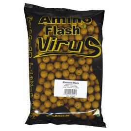 FTM Amino Flash Virus Boilie 16 mm Banana Corn 7200116 Boilies