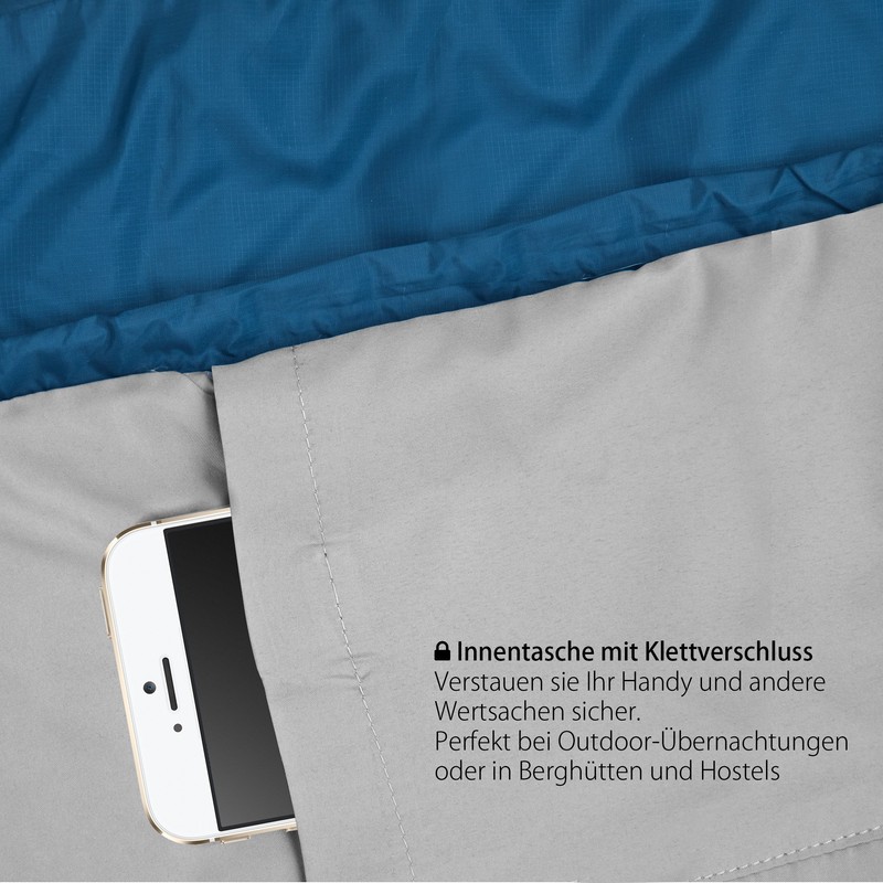 Outdoro Ultra-Light Sleeping Bag Small Pack Size Light Thin and