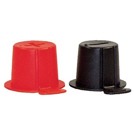 Top Post Plastic Battery Caps- One Red and One Black per set- Protects Terminals