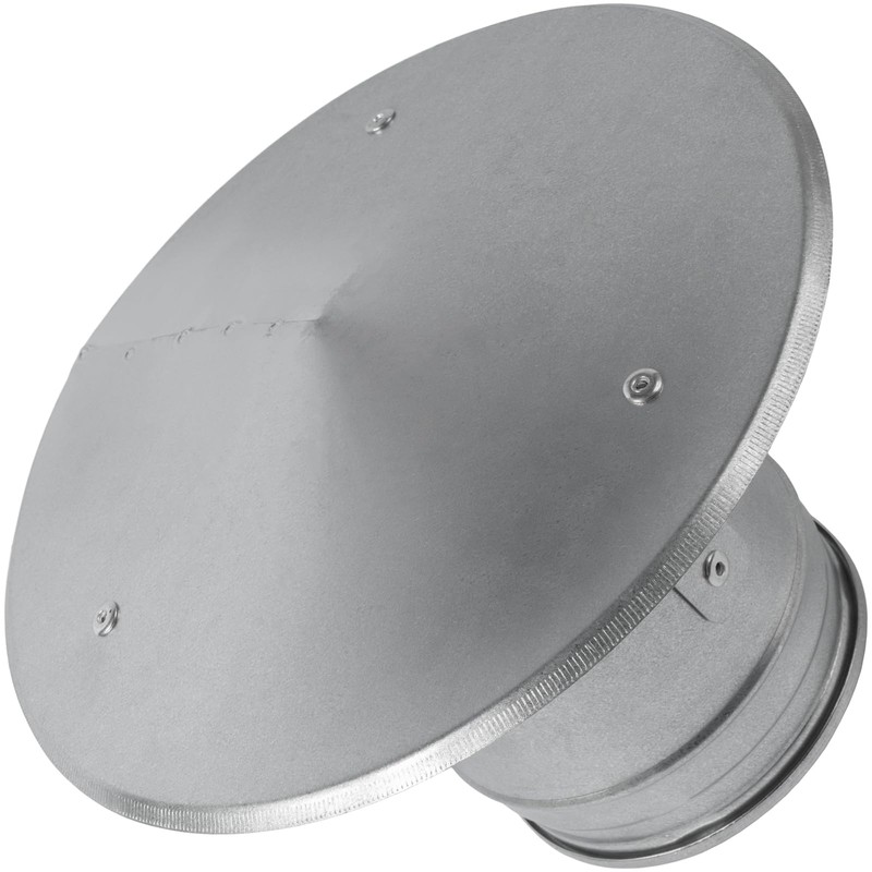 Vent Systems 100 mm / 4" Inch Galvanized Steel Roof