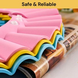 Spendeal Baby Shower Cap Bathing Hair Wash Cap Hat, Bath Protection Shield for Eyes & Face Soft Adjustable Visor Hat for Toddler, Kids, Children, Shampoo Shower Bathing Protection Bath Cap (Blue)