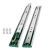 Ubisin 20 Inch Soft Close Drawer Slides Full Extension Ball