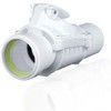 Backflow Valve DN 50 mm White Grey Backflow Valve KG