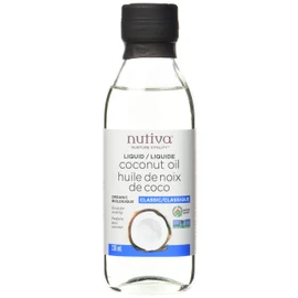 Nutiva Liquid Coconut Oil Classic, 236g