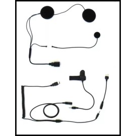 IMC MOTORCOM HS-110 - FULL FACE STYLE HELMET HEADSET FOR TWO-WAY RADIOS