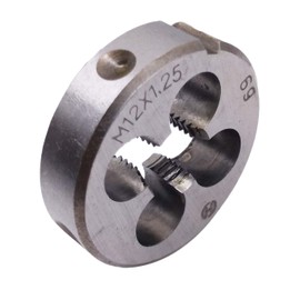 HSS 12mm x 1.25 Metric Die Right Hand Thread M12 x 1.25mm Pitch