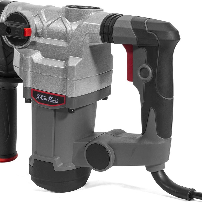 XtremepowerUS Deluxe 1200w Electric Rotary Hammer SDS Plus Drill Swivel