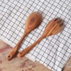 Leikance Wooden Salad Servers Salad Spoon Fork Cooking Utensils Set