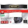 Defiant 180 Degree Bronze Motion Outdoor Integrated LED Security Light