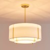 Shrine Lighting Chandeliers, Modern Design, Drum Pendant Light for Dining