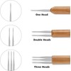 AUGSUN Dreadlock Crochet Tool Needle for Dreads for Braided Hair