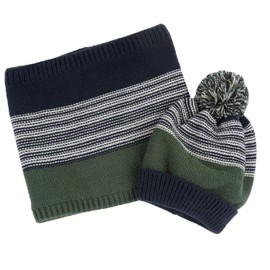 Chicco Unisex Children's Set Sciarpa E Cappello Zip, Grey (2)