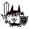 Nyanko Dai Shoten Original Sticker Set Battle Cat War