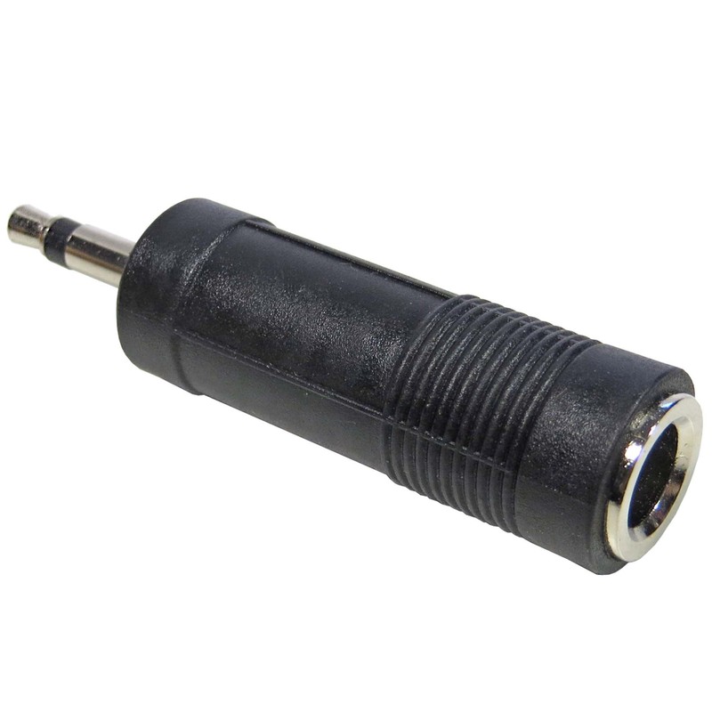 keepdrum ADA072 Jack Adaptor Mono 6.35 mm Female to 3.5