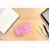 Evergreen Goods 12 Sticky Notes 76x127mm Pastel Pink Peel and