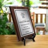 Signs ByLITA Custom Logo Wooden Award Plaque | Easel Mount