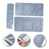 BIUDECO Fiber Hair Wraps Spa Towels Kit Absorbent Chest Towel