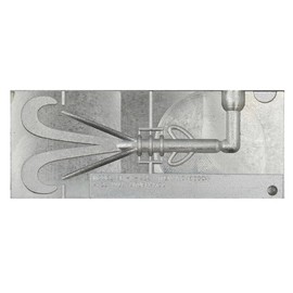 Do it Molds Brush Hog 5.25" 1 Cavity Soft Plastic Fishing Lure Mold for The Brush Hog Bass Lure