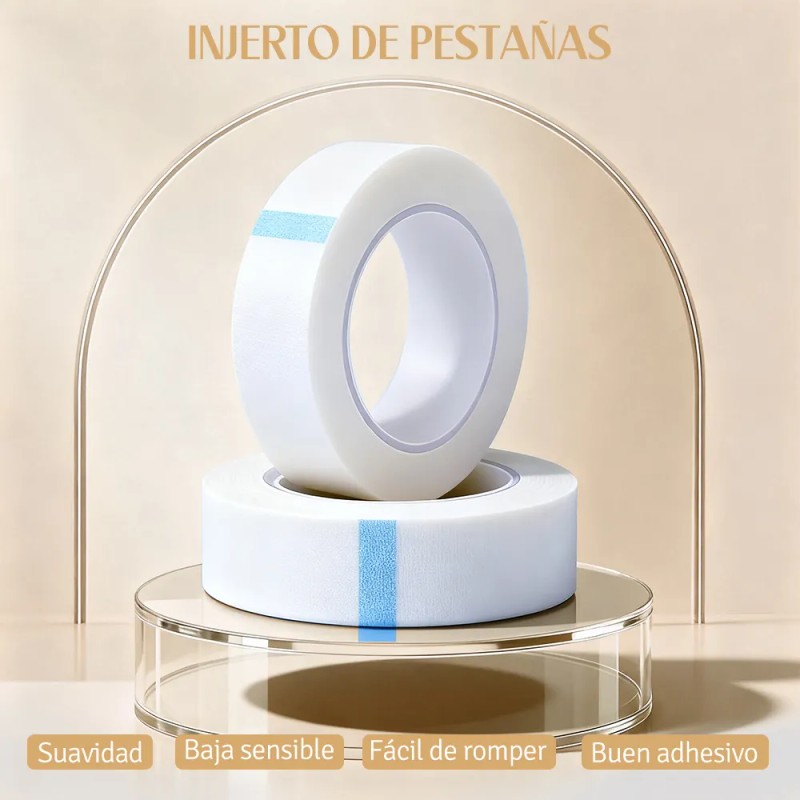 20pc Mini Extensión Pestañas Cinta Médica Blanca Blanco 450 125