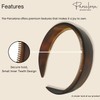 Parcelona French Extra Wide Tortoise Shell Brown Celluloid Inner Nibs