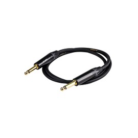 [FT-CABLE] Shielded Cable [Shield for Musical Instruments that are Hard to Disconnect] Guitar Shield [Connecting Guitar Bass Amplifiers, Etc] (S-S Plug, 26.6 ft (7 m) / Black)