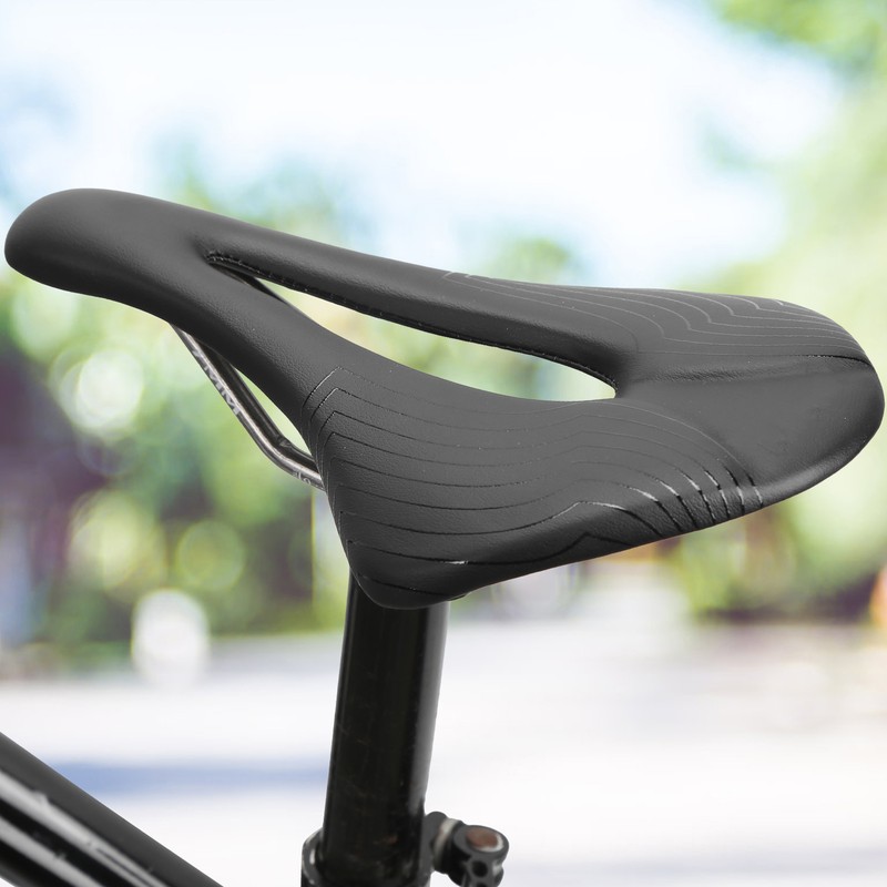GUB Ultra Light Microfiber Leather Hollow Saddle for Outdoor Road