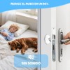 JZWBLILY Topes de puerta para pared, protector de pared para