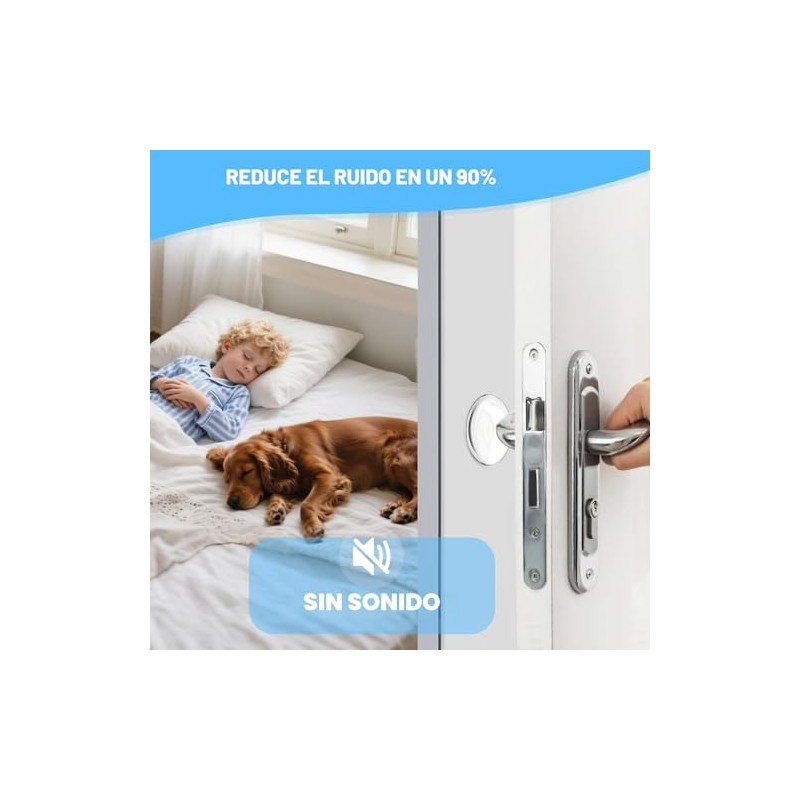 JZWBLILY Topes de puerta para pared, protector de pared para