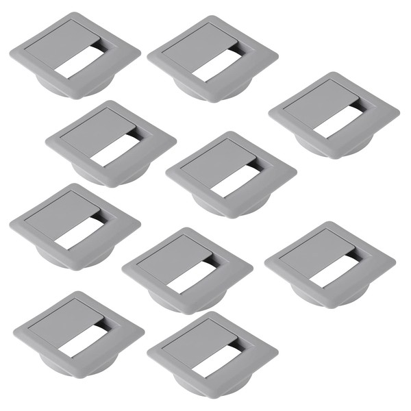 CAVO Set of 10 cable outlets, 70 x 70 mm,