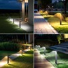 Sunvivo Solar Pathway Lights,2 Modes(Cool White or Warm White),Bright Solar