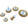 Hilka 51960250 6 pce Wire Brush Set for Drills