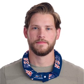 KOOLGATOR Evaporative Cooling Neck Wrap – Reusable Neck Cooler with Long Lasting Relief During Hot Weather Activities, Sports, & Outdoor Work, USA, 1 Pack