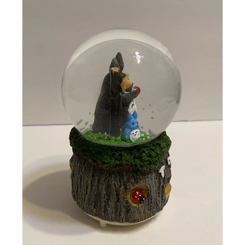 My Neighbor Totoro Snow Globe Music Statue 5.5”H