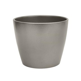 Ivyline Planter, Ceramic, Silver, 10 x 12cm