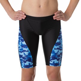 Flow Splice Jammer - Trajes de baño para nadar en niños, talla 21 a 32, Camouflaje, 28