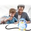 Penguin Inductive Toy Follow Drawn Line Toy Cute Penguin Model
