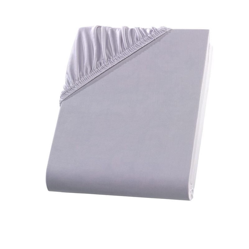 Hometex Premium Textiles Fitted Sheet 140-160 x 200 cm, Jersey
