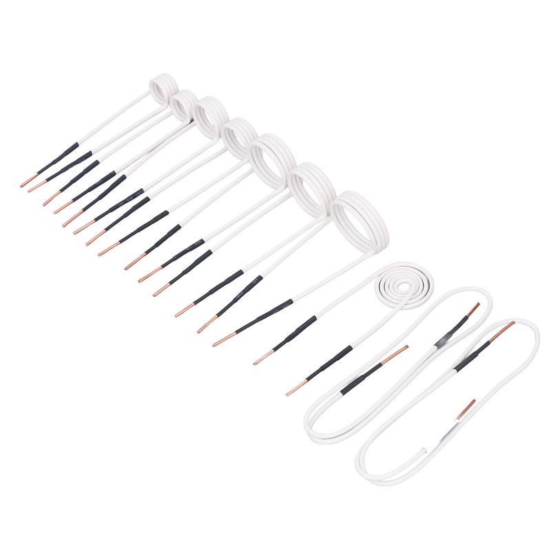 10PCS Induction Heater Coils 2.5mm Brass Core Electric Heat Induction