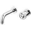 Delta Faucet Trinsic Wall Mount Bathroom Faucet Chrome, Wall Mount