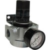 1/4" IN-LINE COMPRESSED AIR PRESSURE REGULATOR, 7 TO 150 PSI