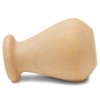 Small Wood Bud Vase 2 Inch, Pack of 5 Unique