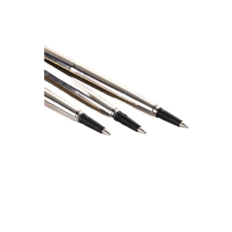 5 x Blue Quink Rollerball Pen Refills Medium - Parker