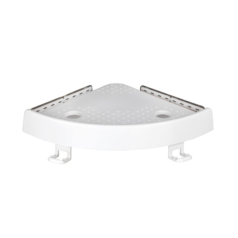 ALLSTAR Clamp Fix Corner Acrylic Nitrile Butadiene Styrene (ABS), White,