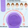 Dochic Electric Silicone Facial Brushes for Cleaning and Exfoliating,Silicone Face
