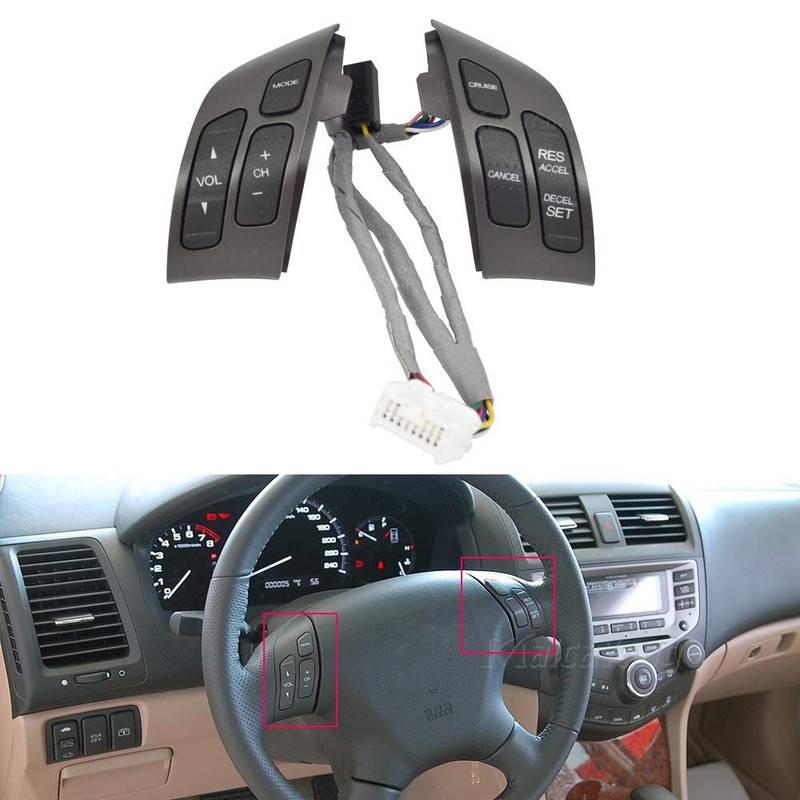 Steering Wheel Mounted Cruise Control Switch for Honda Accord EX