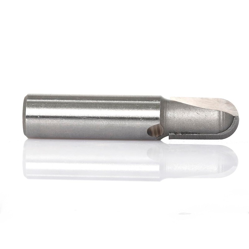 Akylin 5pcs Round Nose Router Bits Set 1/2 Inch Shank,Core