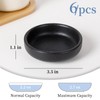 ZEBERBO 3.5 inch Dipping Dishes Set of 6, Ceramic Soy